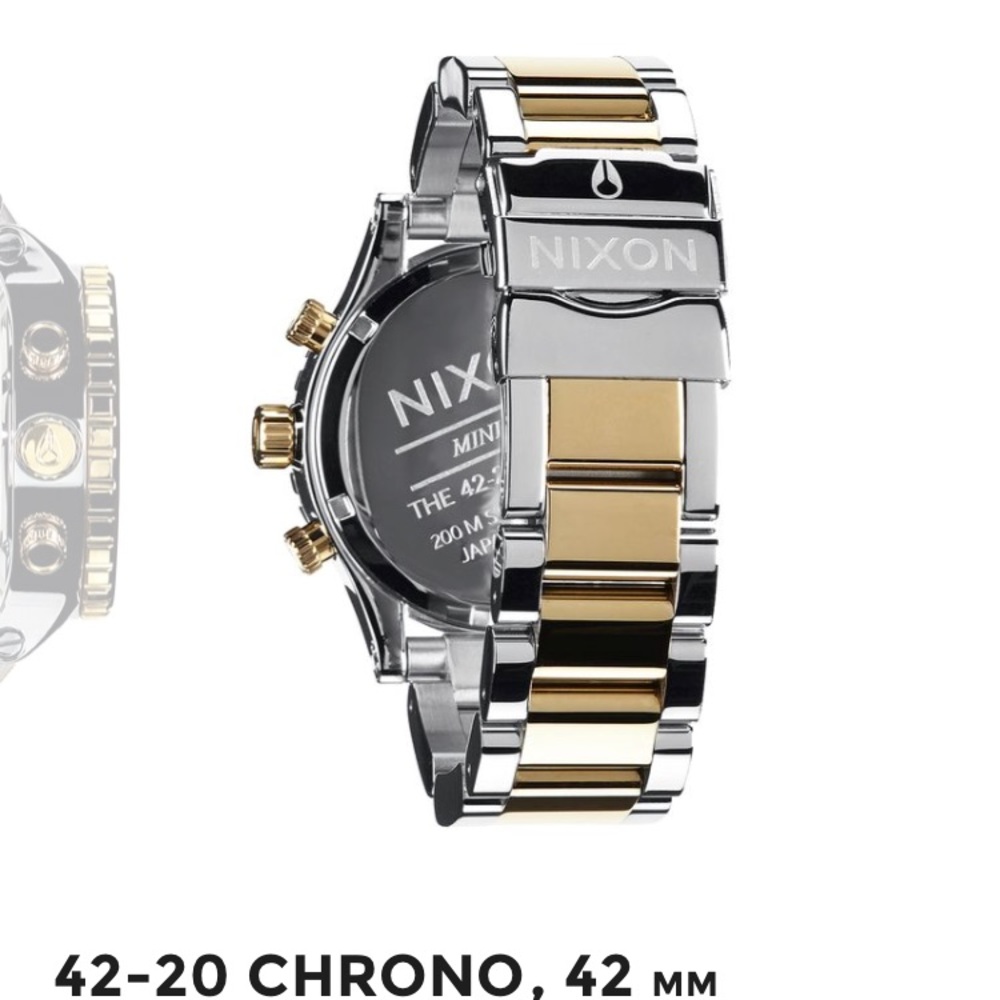 Nixon 42-20 CHRONO luxury Watch open box - Picture 4 of 4